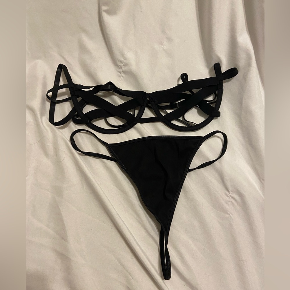 Never worn two piece lingerie set